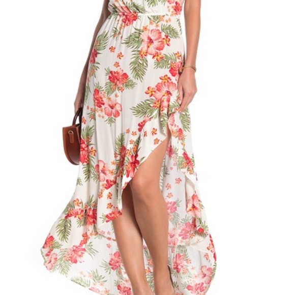 Ruffle Hem Summer Dress - Picture 2 of 4